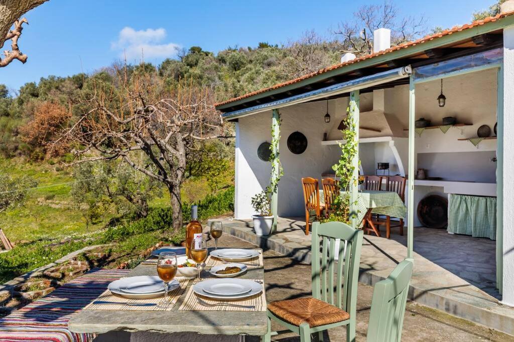 Villa Ambeli スコペロス エクステリア 写真